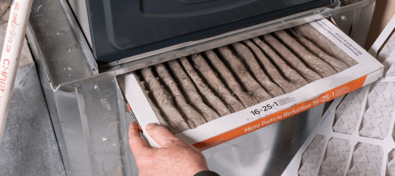 dirty furnace filter